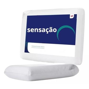 Imagem de Travesseiro Sensação em Poliéster Suavidade e Conforto Incomparáveis para Suas Noites Material Hipoalergênico, Respirável e de Alta Durabilidade para um Sono Revigorante Todos os Dias PREMIUM SYANG