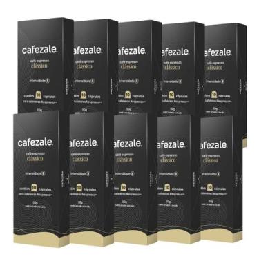 Imagem de 100 Cápsulas Compatíveis Nespresso Café Cafezale Clássico