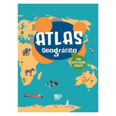 Imagem de Atlas Geográfico: Bandeiras Dos Países E Estados Do Brasil - Acompanha Megapôster Do Mapa-Múndi