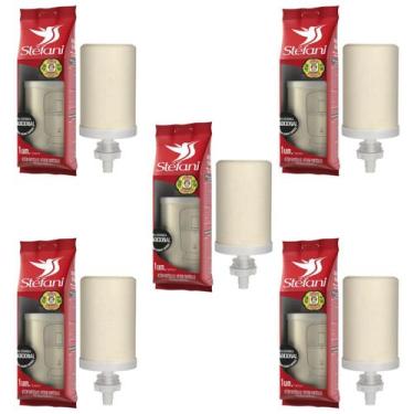 Imagem de Kit 5 Velas Para Filtro Barro Tradicional Stéfani São João 