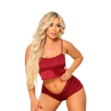 Imagem de Kit 5 Short Doll Virgínia Feminino Confortável Delicado e Casual para 