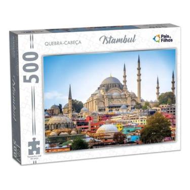 Imagem de Quebra Cabeça Istambul 500 Peças Pais e Filhos - Pais & Filhos