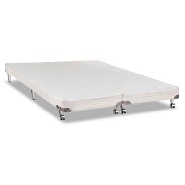 Imagem de Cama Box Base Queen Gold Star Vitagel White (158x198x10 (2 uni 79X198)) - Castor