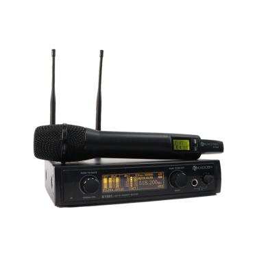Imagem de Microfone Profissional de Mão Sem Fio K1501M - kadosh