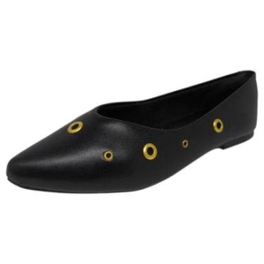 Imagem de Sapatilha Feminina Palmilha Macia e Ilhós Moderno Sua Cia-Feminino