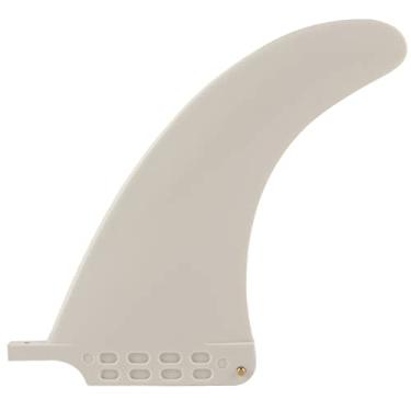 Imagem de Surfboard Fins Surfing Board Fins 6,5 polegadas Centro de acessórios para pranchas de surf para pranchas de surf feitas de material de nylon de qualidade branco