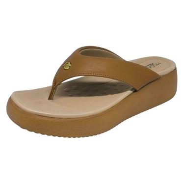 Imagem de Tamanco Feminino Anabela Medio Conforto Elegante Modare