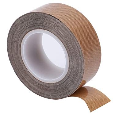 Imagem de 1 Rolo de Fita PTFE de 1/2 Polegada (L) X 10 M (C), Ferramenta Térmica Isolante de Vedação Adesiva de Alta Temperatura para Seladora a Vácuo para (Espessura 0,25*Largura
