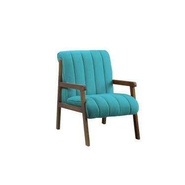 Imagem de Poltrona Cadeira Estofada Para Sala de Jantar e Estar Sabrina Bouclê - Estopar