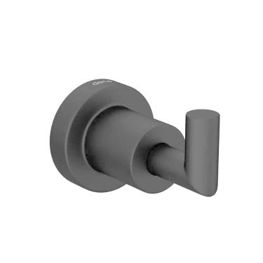 Imagem de Cabide Banheiro Deca Slim Black Matte 2060.bl.slm.mt