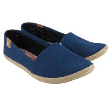 Imagem de Sapatilha Alpargata Feminina Moleca, Azul, 35