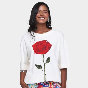 Imagem de Camiseta Farm Rio Feminina-Feminino