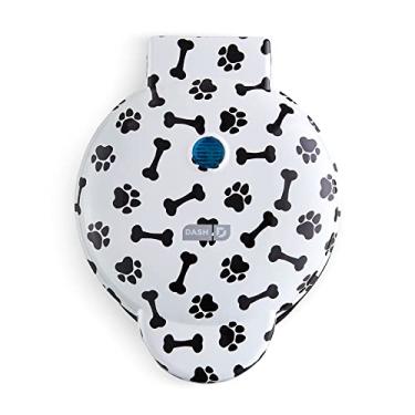 Imagem de DASH Máquina de petiscos para cães, 8 ossos, antiaderentes, lanches caseiros para cães com receitas aprovadas para animais de estimação - Branco