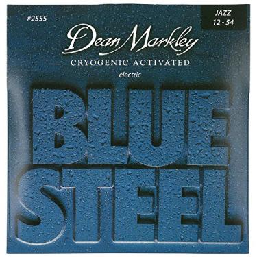 Imagem de Dean Markley Cordas de guitarra elétrica Jazz 2555 .012 - .054 Blue Steel