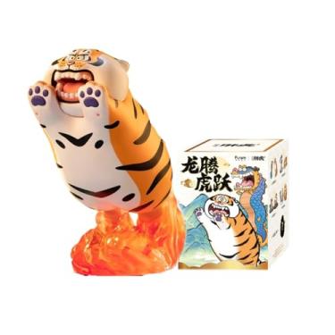 Imagem de Aven Rabbit Panghu Long Teng Hu Yue Series Blind Box Figuras de ação Caixa Misteriosa Brinquedos Aleatórios Bonitos Presentes de Aniversário Brinquedo Colecionável de Natal para Ornamentos de Mesa, 1