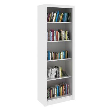 Imagem de Estante Livreiro Multiuso 4 Prateleiras Me4104 Branco - Tecno Mobili