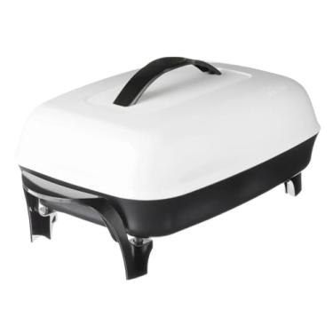 Imagem de Panela Elétrica Skillet Antiaderente 40cm Branca Presto | Multiuso 1500W e 120 volts: Assa, Frita, Grelha e Ensopa