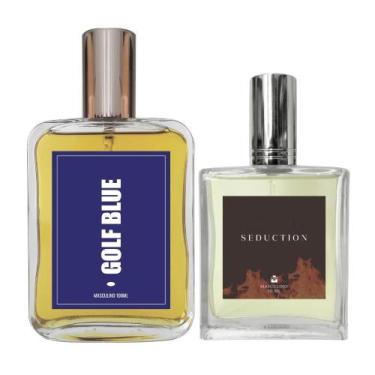 Imagem de Kit Perfume Masculino Golf Blue 100ml + Seduction 50ml - Essência do B