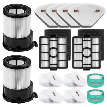 Imagem de Substituição para aspirador Shark IP3251, IP3251C, IP3252, IP3124, 2 filtros Hepa de doca autovazia, 4 conjuntos de filtros pré-motor, 2 filtros de pós-motor de vácuo portátil, 4 filtros pré-moter, 2