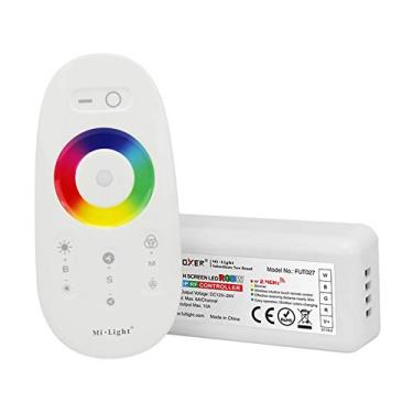 Imagem de LGIDTECH Caixa Receptora E Controle Remoto Led Rgbw Miboxer Fut027 12-24V, Compatível Com Fitas De Luz 5050, 3528 Etc.