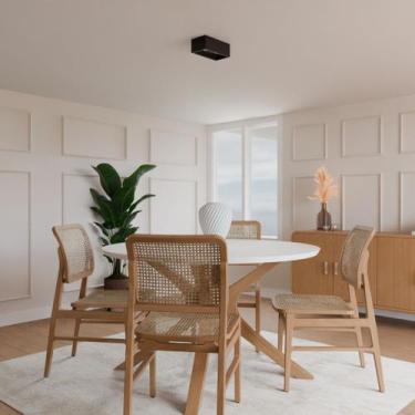 Imagem de Luminaria De Teto Plafon Dormitorio Sobrepor Quarto Casal Corredor Sal