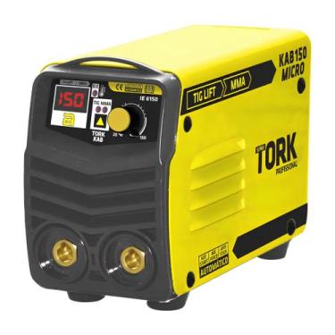 Imagem de Maquina De Solda 2X1 Eletronica 150A 220V Inversora Tork, 220V