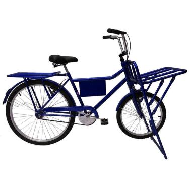 Imagem de Bicicleta Cargueira De Carga Pesada Bagageira Food Bike