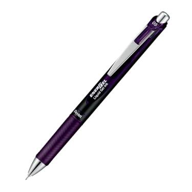 Imagem de Pentel Caneta Gel Energel Black Colors Collection 0.5mm Preto Bordô SM/BLN75A2-VA