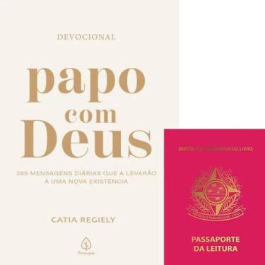 Imagem de Papo Com Deus (365 mensagens diárias) + Brinde - Kit de Livros, 3