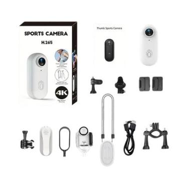Imagem de Câmera De Ação 4K HD Com Estabilização De Imagem Digital, Bateria Reca