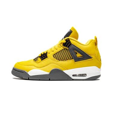 Imagem de Air Jordan 4 Retro - 308497 106, Tour amarelo/multicolorido/multi, 15