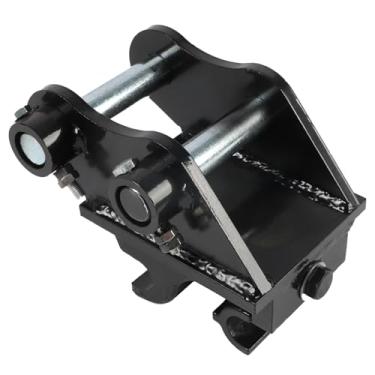 Imagem de LELEHOKA Acessórios de miniescavadeira engate mecânico de troca rápida para acoplador rápido de escavadeira pequena cabe na maioria das miniescavadeiras de até 3 toneladas