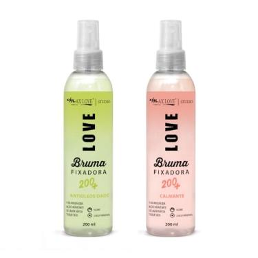 Imagem de Kit Bruma Fixadora Controle de Oleosidade e Calmante Max Love