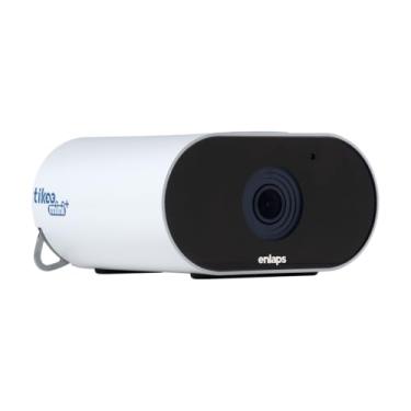 Imagem de Enlaps Tikee mini+ - Câmera inteligente Timelapse autônoma de 12MP 4K, ângulo amplo de 120°, WiFi 4G/LTE, monitoramento remoto, IP66, ideal para renovação, interno e externo, conector à prova d'água