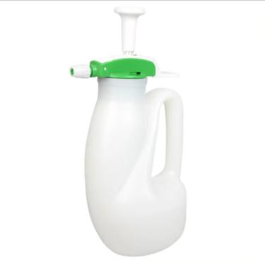 Imagem de Pulverizador Manual com Compressão Prévia, 1,25 Litros, Branco e Verde, Gatilho Ajustável