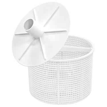 Imagem de Substituição de cesto de escumadeira de piscina SPX1082CA para aspirador de pó Hayward SPX1082CA para piscina no solo e Aladdin B-152 e 85001900 de substituição de placa de vácuo para Pentair Admiral