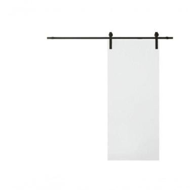 Imagem de Porta Celeiro De Correr Laqueada Branca 210x100 - Vanin