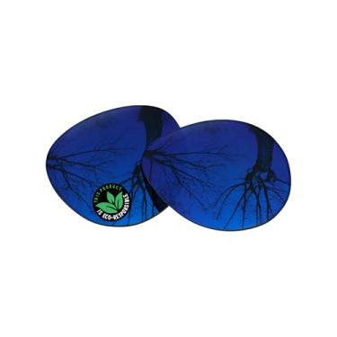 Imagem de Raydi Lentes de reposição de policarbonato para óculos de sol Ray-Ban Meta Headliner RW4009F 51 mm - Trail Blue Mirror - Polarizadas