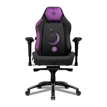 Imagem de Cadeira Gamer Mancer Cycles Z Moon | Preto e Roxo | MCR‑CCM‑PPL