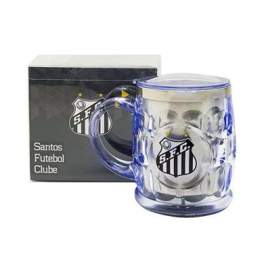 Imagem de Caneca Santos Cristal Térmica 500 ML - QH021Z-4 - MILENO