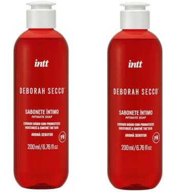 Imagem de Kit com 2 Sabonete Líquido íntimo Feminino 200ml Deborah Secco Intt Com PH Natural Barbatimão e Camomila Com Pele Aroma Suave E Sedutor