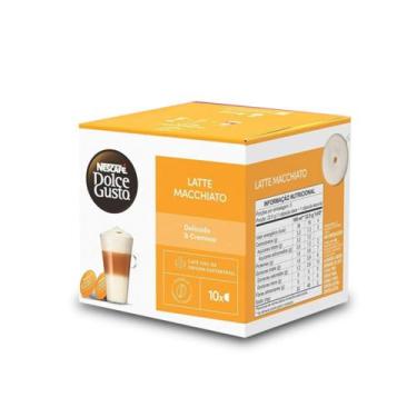 Imagem de 10 Cápsulas Nescafé Dolce Gusto Latte Macchiato