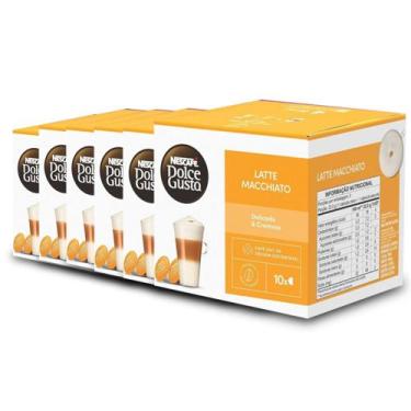 Imagem de 60 Cápsulas Nescafé Dolce Gusto Latte Macchiato