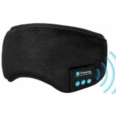 Imagem de Máscara Para Dormir Bluetooth Com Fone De Ouvido