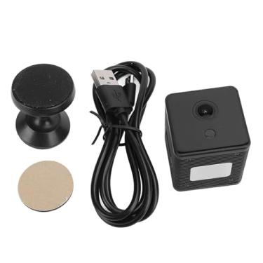 Imagem de Pequena câmera Wi -Fi sem fio 1080p HD Night Vision Detecção de movimento de duas maneiras Câmera de segurança de vigilância de áudio para escritório em casa Uso externo interno