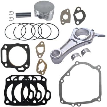 Imagem de Biela de alumínio Billet (3.303) Kit de pistão de topo plano de 68 mm para as peças de desempenho de motores GX200/Clone