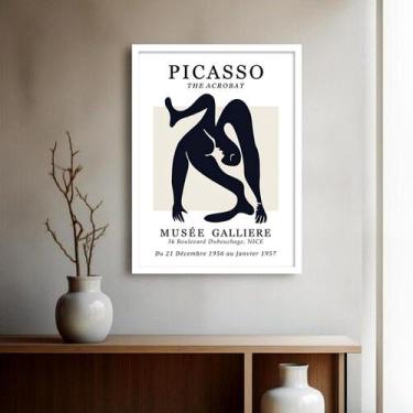 Imagem de Quadro Decorativo Picasso Acrobat - 70x50cm - Quadros On-line, Moldura