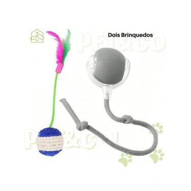 Imagem de Monte seu Kit de Brinquedos para Gatos  Bolinhas Inteligentes - NoBran