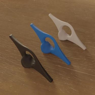 Imagem de Apoio de dedo marca pagina suporte para leitura dedal biblia livros (3)