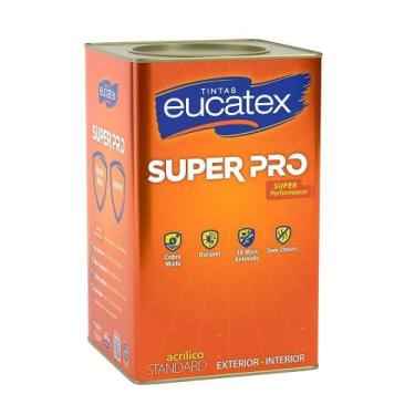 Imagem de Tinta acrilica eucatex 18l standard super pro areia saara - Eucalar, A